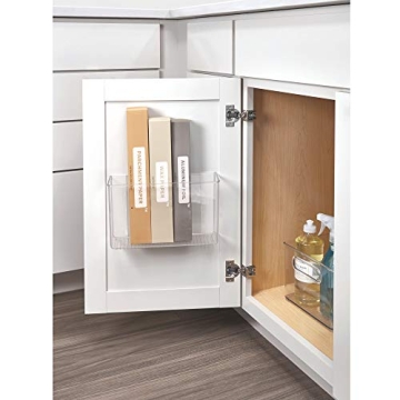 iDesign AFFIXX Wall Mount Organizer for Kitchen and Home