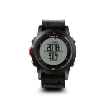 Garmin Fenix GPS Watch Fitness Tracker for Smartphone, Black (Renewed)
