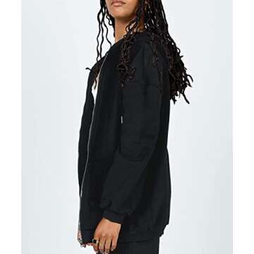 AUTOMET Womens Zip Up Hoodies Long Sleeve Fall Oversized Sweatshirts Fleece Y2K Jacket with Pockets ...
