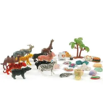 MEROCO Montessori Language Miniatures Starter Set for Kids