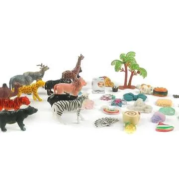 MEROCO Montessori Language Miniatures Starter Set for Kids