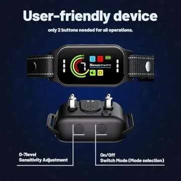 Pituau Dog Bark Collar 2 Pack for All Dog Sizes