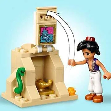 LEGO Disney Aladdin Jasmine Palace Adventures Kit - Fun Set