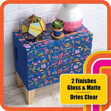 Mod Podge Complete Decoupage Kit with Two 16oz Bottles