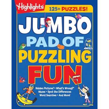 Jumbo Pad of Puzzling Fun (Highlights™ Jumbo Books & Pads)
