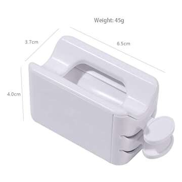 Dip Powder Recycling Tray System Nail Dip Tray Nail Powder Container With Scoop, Nail Dipping Powder Starter Kit Storage Box for Nail Art And Makeup Container Kit Tool