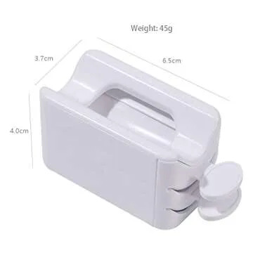 Dip Powder Recycling Tray System Nail Dip Tray Nail Powder Container With Scoop, Nail Dipping Powder Starter Kit Storage Box for Nail Art And Makeup Container Kit Tool