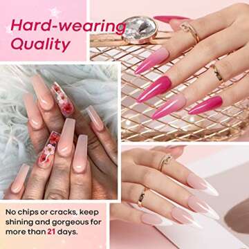 AZUREBEAUTY Dip Powder Nail Starter Kit for DIY Manicures