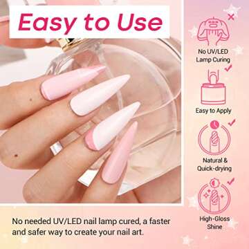AZUREBEAUTY Dip Powder Nail Starter Kit for DIY Manicures