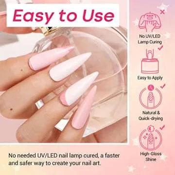 AZUREBEAUTY Dip Powder Nail Starter Kit for DIY Manicures