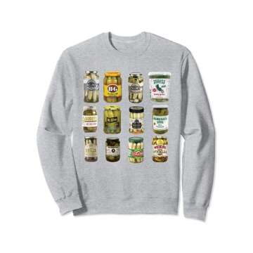 Vintage Pickles Lover Funny Trendy Sweatshirt - Comfort & Style