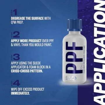 GYEON PPF EVO 50 ml PPF Ceramic Coating | A True Ceramic Coating Designed Specifically for Paint Protection Film and Vinyl Wrap | DIY Ceramic Coating for PPF and Car Wraps