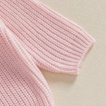 Stylish Toddler Baby Girl Knit Bow Sweater for Winter