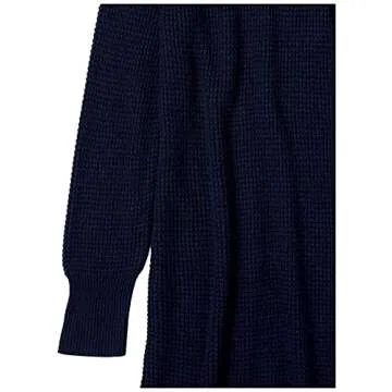 Amazon Brand - Daily Ritual Women's Wool Blend Turtleneck Sweater Dress, Navy,Small