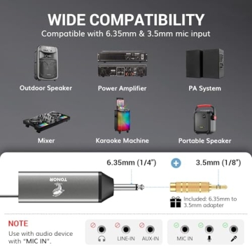 Professional UHF Wireless Microphones in Bright Sound