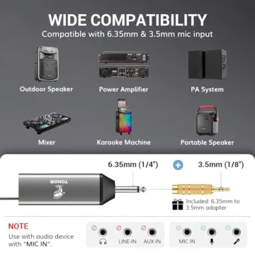 Professional UHF Wireless Microphones in Bright Sound