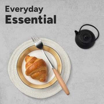 Avalon Kitchen Trivets for Hot Dishes Set of 3, Trivets for Hot Pots and Pans, Heat-Resistant Pot Holders, Stylish Coasters, Perfect for Your Kitchen