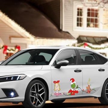 Cute Holiday Car Decals & Stickers - 3 Pcs Set