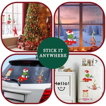 Cute Holiday Car Decals & Stickers - 3 Pcs Set