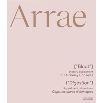 Arrae Fast-Acting Bloating Relief Digestive Enzymes 60 Count