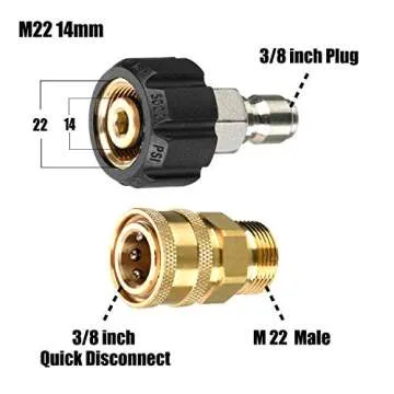 Tool Daily  Pressure Washer  Adapter Set for Power Washers