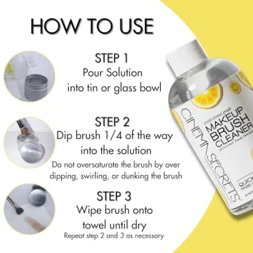 Cinema Secrets Makeup Brush Cleaner - Gentle & Quick Drying