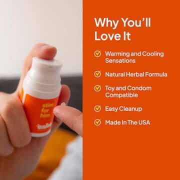 Hello Cake Stim - Male Arousal Gel for Intense Pleasure