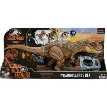 Jurassic World T-Rex Action Figure for Kids Adventure Fun