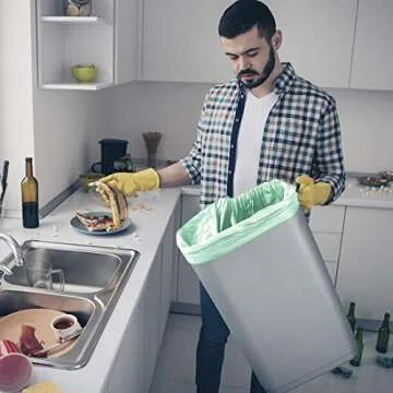 Primode 6 Gallon Compostable Bags for Food & Yard Waste