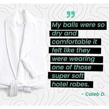 Ballsy Quick Drying Liquid Powder Deodorant for Men