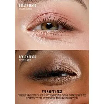 KAJA Beauty Bento Collection | 3-in-1 Eyeshadow Trio | Coral Sunrise