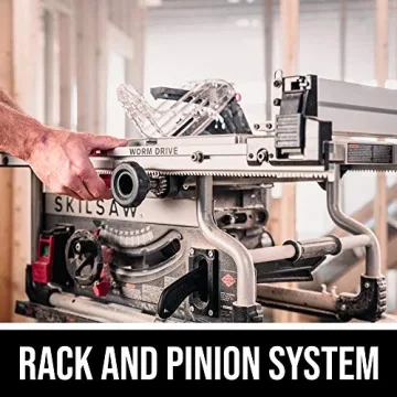 SKIL 8-1/4" Portable Worm Drive Table Saw-SPT99T-01