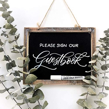 Kassa White Chalk Markers - Erasable & Dust-Free Set