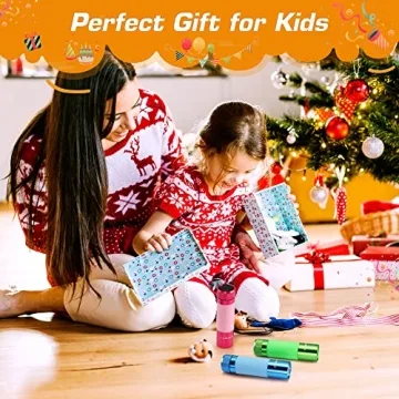 EverBrite Mini LED Flashlights - 3-Pack Glow in Dark