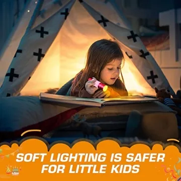 EverBrite Mini LED Flashlights - 3-Pack Glow in Dark