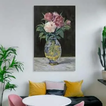 Édouard Manet Peony Art Canvas Poster Wall Decor