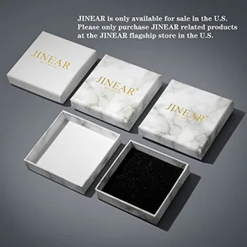 JINEAR 18k Gold Plated Chunky Ring for All Occasions