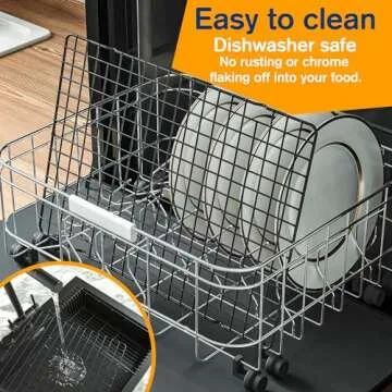 Durable 2PCS Cooling Racks - Oven & Dishwasher Safe