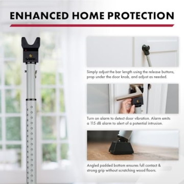 Secure Your Home with SABRE Adjustable Door Security Bar