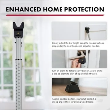Secure Your Home with SABRE Adjustable Door Security Bar