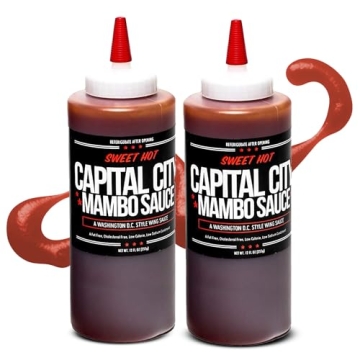 Capital City Mambo Sauce Sweet Hot 12oz Double Pack
