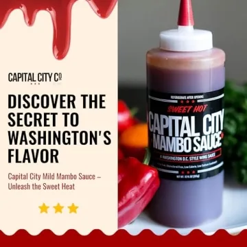 Capital City Mambo Sauce Sweet Hot 12oz Double Pack