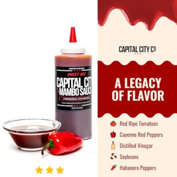 Capital City Mambo Sauce Sweet Hot 12oz Double Pack