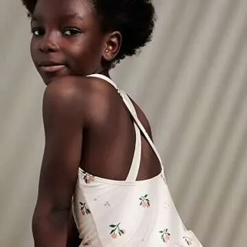 LDIOIF Toddler Girls Stylish One Piece Swimsuit