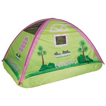 Pacific Play Tents 19600 Kids Cottage Bed Tent Playhouse - Twin Size