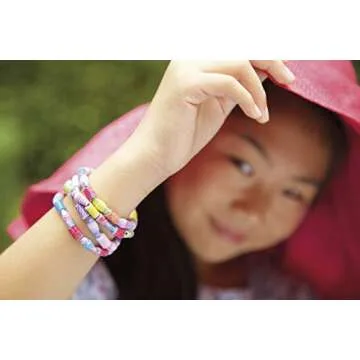 4M Green Creativity Recycled Paper Beads Kit for Kids