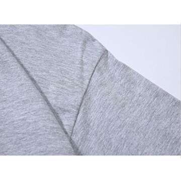 hiphop tees Vegan Vegetarian T-Shirts Powered by Plants Women's Funny Tops Tee Healthy Vegan Lifestyle, Grey, Large