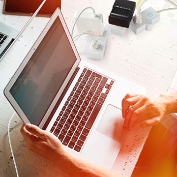 iJoy Flexible Power Strip with USB Ports and Extension Cord