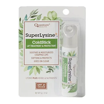 Quantum Health SuperLysine+ ColdStick Lip Sunscreen SPF 21 | Moisturizes and Protects | 0.17 Ounce