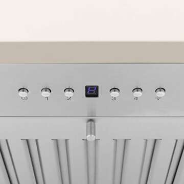 ZLINE 30 in. Wooden Wall Mount Range Hood in Cottage White - Includes Motor (KPTT-30)